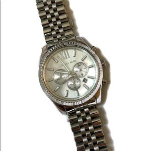 Michael Kors Bradshaw Watch Silver
